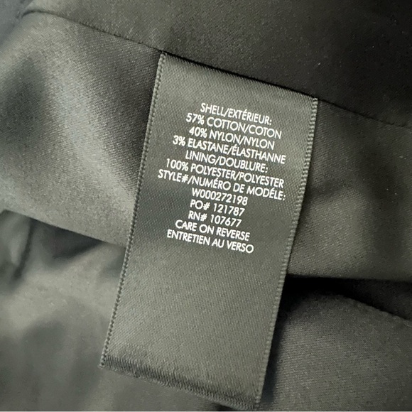 Alice + Olivia Classics Jerri Open-Front Collarless Blazer Size US 10 Black - Picture 7 of 14